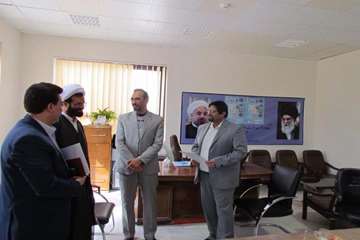 مراسم معارفه رییس جدید شبکه دامپزشکی شهرستان کلات