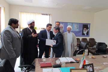 مراسم معارفه رییس جدید شبکه دامپزشکی شهرستان کلات