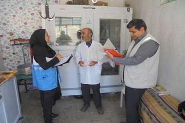 گشت مشترک دامپزشکی و دانشگاه علوم پزشکی تربت حیدریه در طرح تشدید نظارتهای بهداشتی نوروزی - 14 فروردی