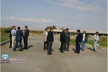 بازدید مسئولین سازمان دامپزشکی کشور و مسئولین پروژه از مرکز ملی تشخیص در گلمکان