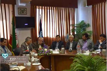 جلسه گردهمایی مسئولین شبکه های دامپزشکی شهرستانها با حضور اورانی