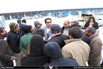 12 آذرماه رخ داد؛ بازدید سرزده مدیر کل دامپزشکی خراسان رضوی از بازار دام سنگین مشهد