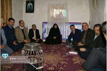 بررسی مشکلات عشایر و برگزاری کلاس آموزشی بروسلوز برای بانوان عشایر با حضور مدیرکل دامپزشکی استان و م