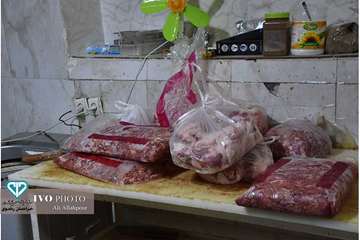 کشف و پلمپ کارگاه غیرمجاز فرآوری گوشت در مشهد  