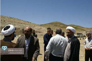 بازدید مدیر کل دامپزشکی استان در معیت نمایندگان مشهد و کلات از مناطق عشایری شهرستان کلات در روز جمعه