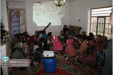 بررسی مشکلات عشایر و برگزاری کلاس آموزشی بروسلوز برای بانوان عشایر با حضور مدیرکل دامپزشکی استان و م