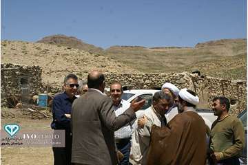 بازدید مدیر کل دامپزشکی استان در معیت نمایندگان مشهد و کلات از مناطق عشایری شهرستان کلات در روز جمعه