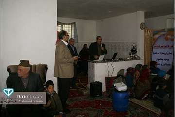 بررسی مشکلات عشایر و برگزاری کلاس آموزشی بروسلوز برای بانوان عشایر با حضور مدیرکل دامپزشکی استان و م