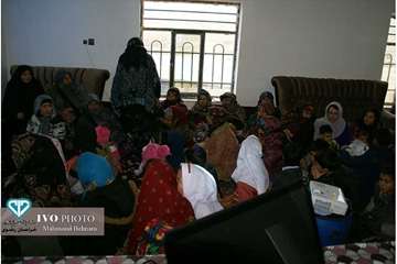 بررسی مشکلات عشایر و برگزاری کلاس آموزشی بروسلوز برای بانوان عشایر با حضور مدیرکل دامپزشکی استان و م