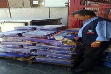 12 شهریور ماه؛کشف و معدوم سازی بیش از 6  تن فرآورده خام دامی غیر بهداشتی در مشهد 