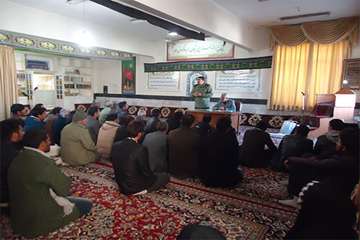 کلاس توجیهی اجرای طرح واکسیناسیون نیوکاسل طیور روستایی با حضور دهیاران و اعضای بسیج شهرستان تربت جام
