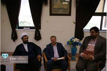 حضور مدیرکل دامپزشکی استان خراسان رضوی در شهرستان کلات و دیدار با فرماندار شهرستان