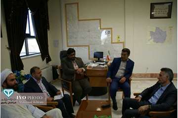 حضور مدیرکل دامپزشکی استان خراسان رضوی در شهرستان کلات و دیدار با فرماندار شهرستان