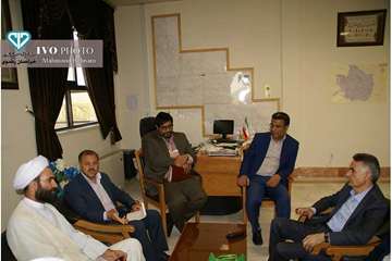 حضور مدیرکل دامپزشکی استان خراسان رضوی در شهرستان کلات و دیدار با فرماندار شهرستان