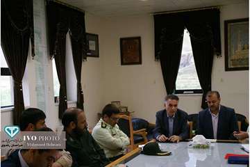 حضور مدیرکل دامپزشکی استان خراسان رضوی در شهرستان کلات و دیدار با فرماندار شهرستان