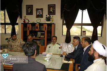 حضور مدیرکل دامپزشکی استان خراسان رضوی در شهرستان کلات و دیدار با فرماندار شهرستان