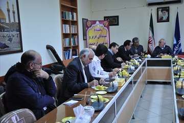 جلسه هم اندیشی کمیته بهداشت سلامت و محیط زیست خستاد خدمات سفر استان