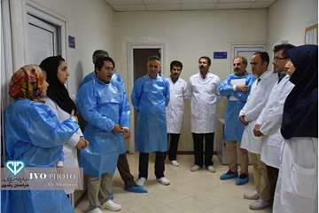 بازدید نمایندگان OIE از آزمایشگاه مرکزی اداره کل دامپزشکی خراسان رضوی