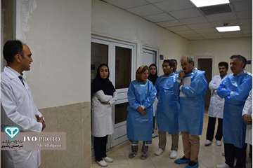 بازدید نمایندگان OIE از آزمایشگاه مرکزی اداره کل دامپزشکی خراسان رضوی