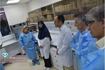 بازدید نمایندگان OIE از آزمایشگاه مرکزی اداره کل دامپزشکی خراسان رضوی