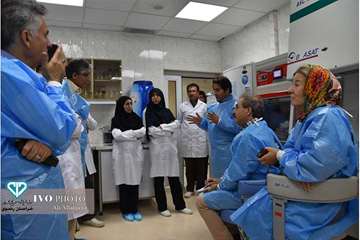 بازدید نمایندگان OIE از آزمایشگاه مرکزی اداره کل دامپزشکی خراسان رضوی