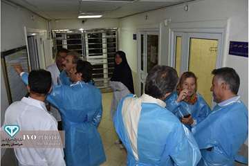 بازدید نمایندگان OIE از آزمایشگاه مرکزی اداره کل دامپزشکی خراسان رضوی