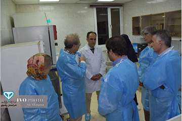 بازدید نمایندگان OIE از آزمایشگاه مرکزی اداره کل دامپزشکی خراسان رضوی