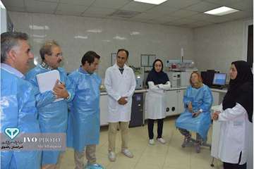 بازدید نمایندگان OIE از آزمایشگاه مرکزی اداره کل دامپزشکی خراسان رضوی