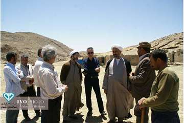 بازدید مدیر کل دامپزشکی استان در معیت نمایندگان مشهد و کلات از مناطق عشایری شهرستان کلات در روز جمعه