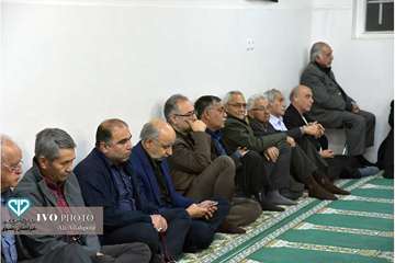 مراسم عزاداری آخر صفر و پذیرایی از عزاداران اهل بیت در اداره کل دامپزشکی خراسان رضوی با سخنرانی نمای