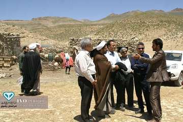 بازدید مدیر کل دامپزشکی استان در معیت نمایندگان مشهد و کلات از مناطق عشایری شهرستان کلات در روز جمعه