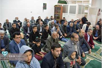 مراسم عزاداری آخر صفر و پذیرایی از عزاداران اهل بیت در اداره کل دامپزشکی خراسان رضوی با سخنرانی نمای