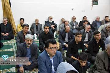 مراسم عزاداری آخر صفر و پذیرایی از عزاداران اهل بیت در اداره کل دامپزشکی خراسان رضوی با سخنرانی نمای