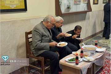 مراسم عزاداری آخر صفر و پذیرایی از عزاداران اهل بیت در اداره کل دامپزشکی خراسان رضوی با سخنرانی نمای