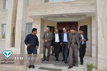 بازدید رییس سازمان دامپزشکی کشور و مدیر کل دامپزشکی استان خراسان رضوی از شرکت پیشرو صالح کاشمر