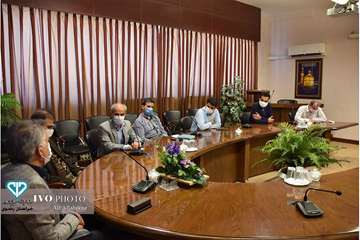 برگزاری کمیته پیشگیری و کنترل کرونا در اداره کل دامپزشکی استان خراسان رضوی