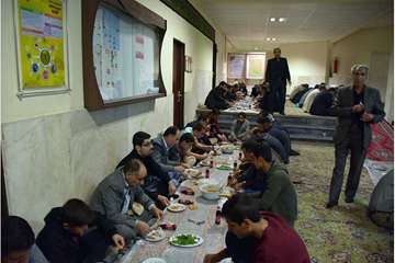 مراسم عزاداری آخر صفر و پذیرایی از عزاداران اهل بیت در اداره کل دامپزشکی خراسان رضوی با سخنرانی نمای