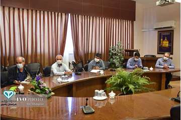 جلسه کنترل و پیشگیری از کرونا در اداره کل دامپزشکی خراسان رضوی