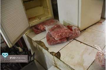 کشف و پلمپ کارگاه غیرمجاز فرآوری گوشت در مشهد  