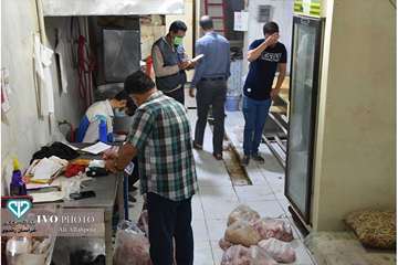 کشف و پلمپ کارگاه غیرمجاز فرآوری گوشت در مشهد  