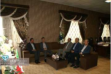دیدار مدیرکل با فرماندار و همکاران شهرستان خوشاب