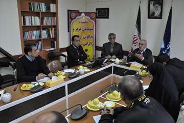 جلسه هم اندیشی کمیته بهداشت سلامت و محیط زیست خستاد خدمات سفر استان