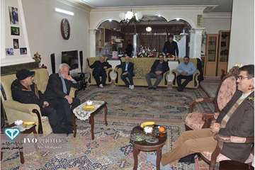 دیدار مدیرکل دامپزشکی خراسان رضوی و دیگرهمکاران از همکاران بازنشسته