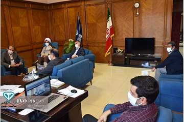 تکریم و معارفه رئیس شبکه دامپزشکی کاشمر بصورت ویدئو کنفرانس