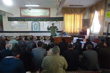 کلاس توجیهی اجرای طرح واکسیناسیون نیوکاسل طیور روستایی با حضور دهیاران و اعضای بسیج شهرستان تربت جام