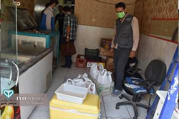 کشف و پلمپ کارگاه غیرمجاز فرآوری گوشت در مشهد  