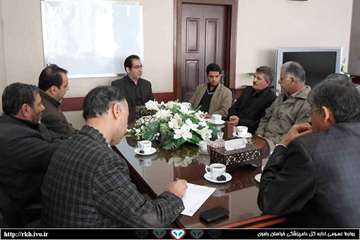 دیدار هیئت مدیره بازار دام مهد طوس مشهد با مدیر کل دامپزشکی خراسان رضوی-06-08-93