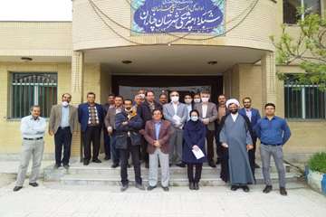 دیدار مدیر کل دامپزشکی استان خراسان رضوی با همکاران شبکه دامپزشکی شهرستان چناران به جهت معارفه رئیس 