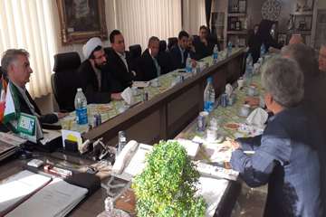دیدار مدیر کل دامپزشکی استان خراسان رضوی با تشکل ها و صنوف مرتبط همزمان با دهه مبارک فجر