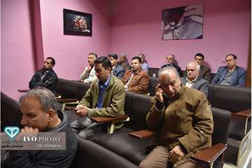 مراسم بزرگداشت دهه فجر در اداره کل دامپزشکی خراسان رضوی